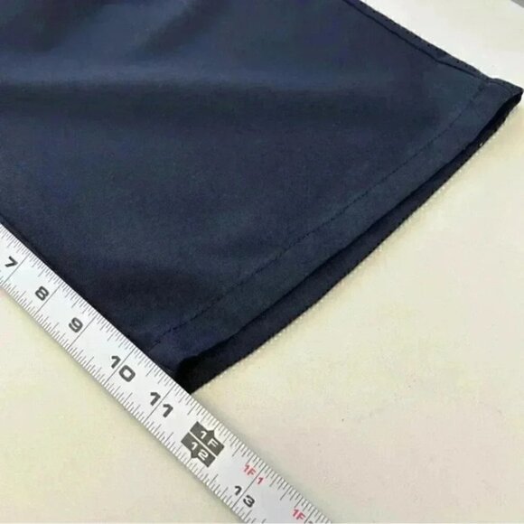 Hurley Mens Shorts Flat Front Chino Shorts Casual Navy Blue Size 30 - Picture 12 of 16